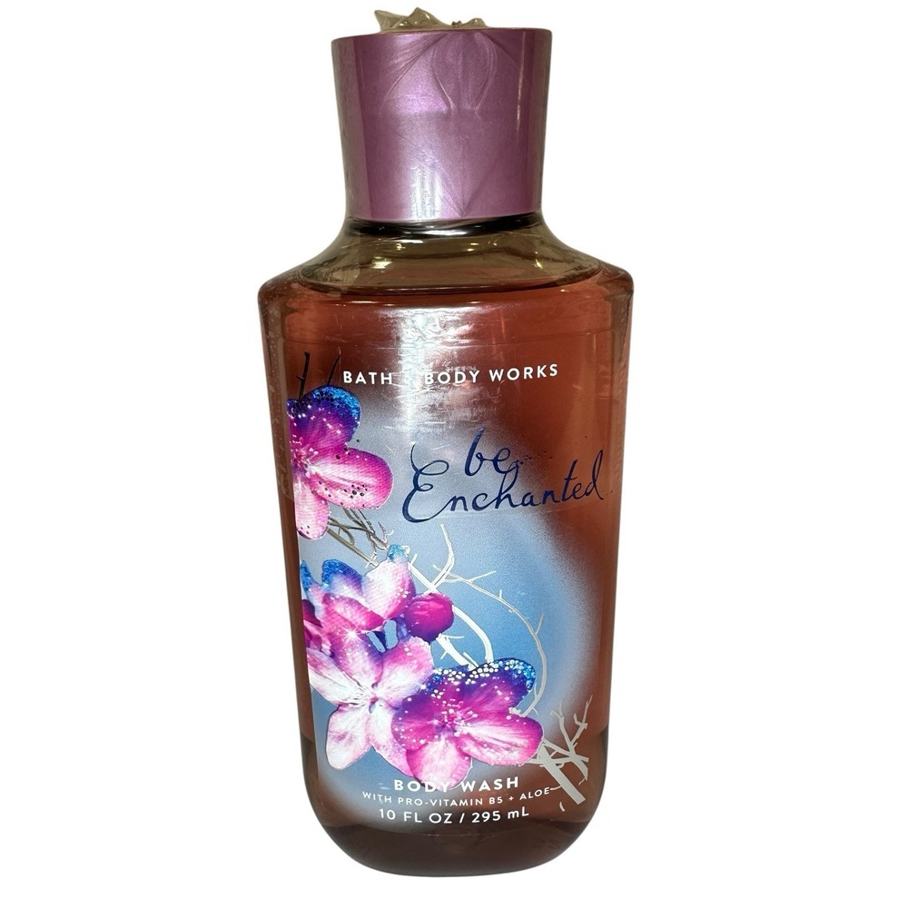 Bath & Body Works Be Enchanted Body Wash 10 oz Pomegranate Vanilla NEW